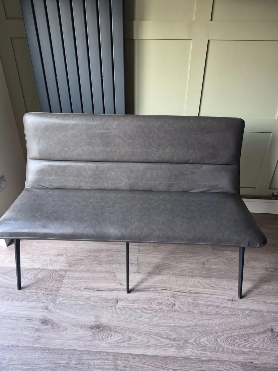 EZ Living Clarcol Grey Kitchen Bench - Image 3