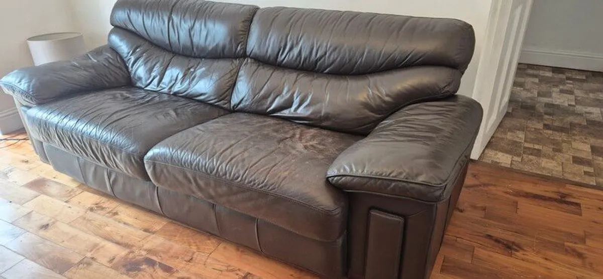 Leather Sofa - Image 2