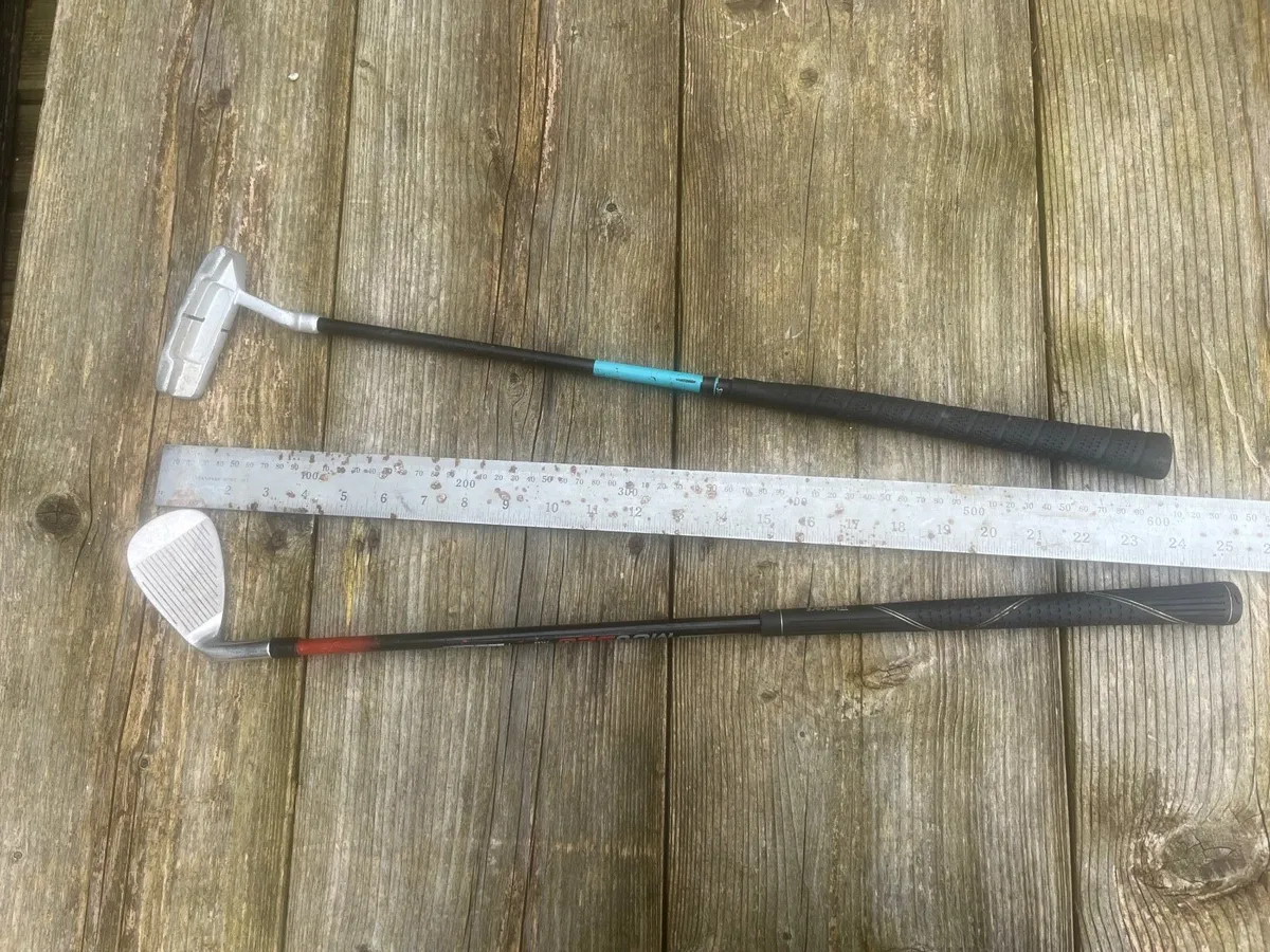 Kids putter and wedge - Image 1