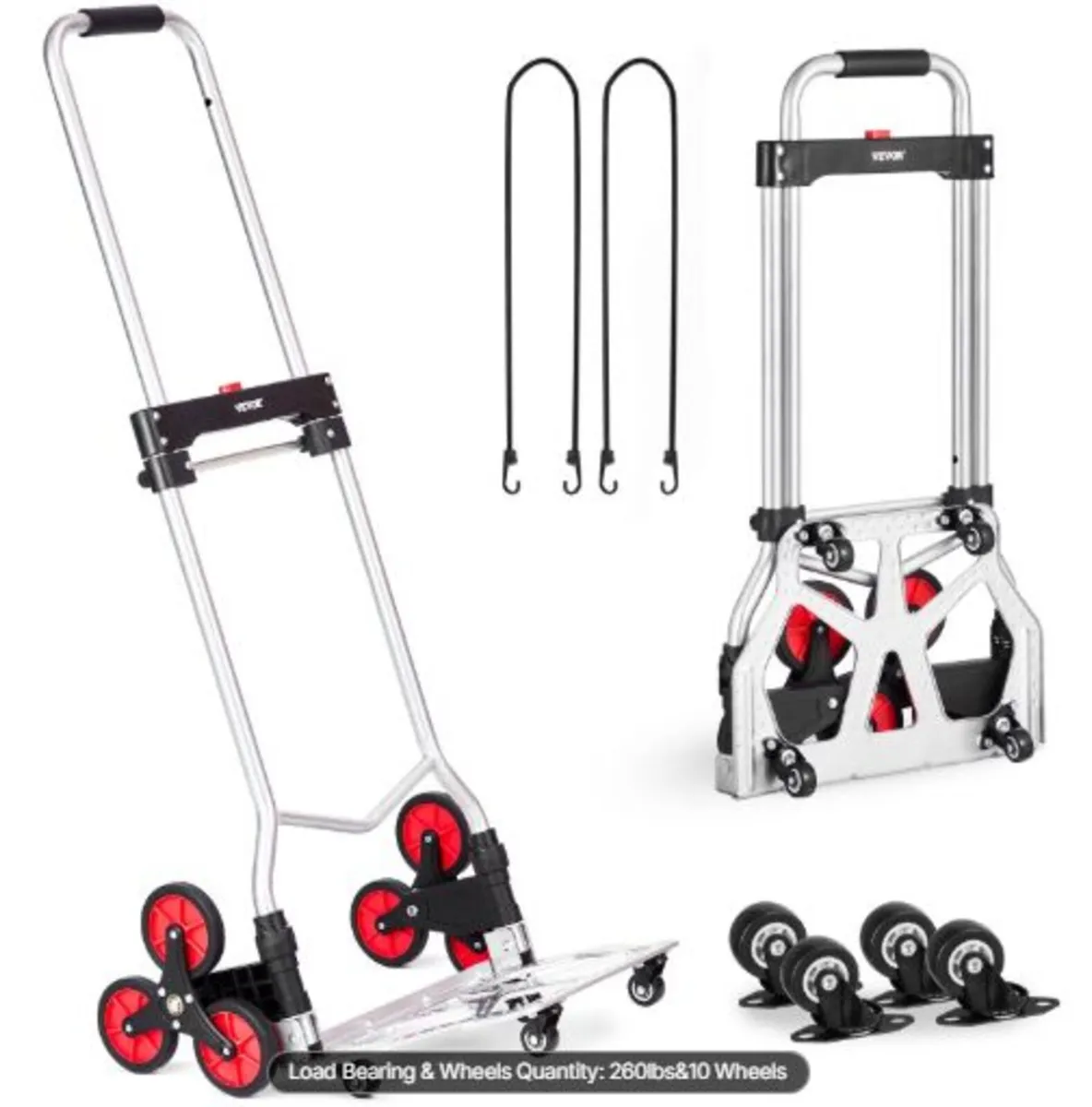 Stair Climbing Cart, 260 lbs Capacity Stair Climb - Image 1