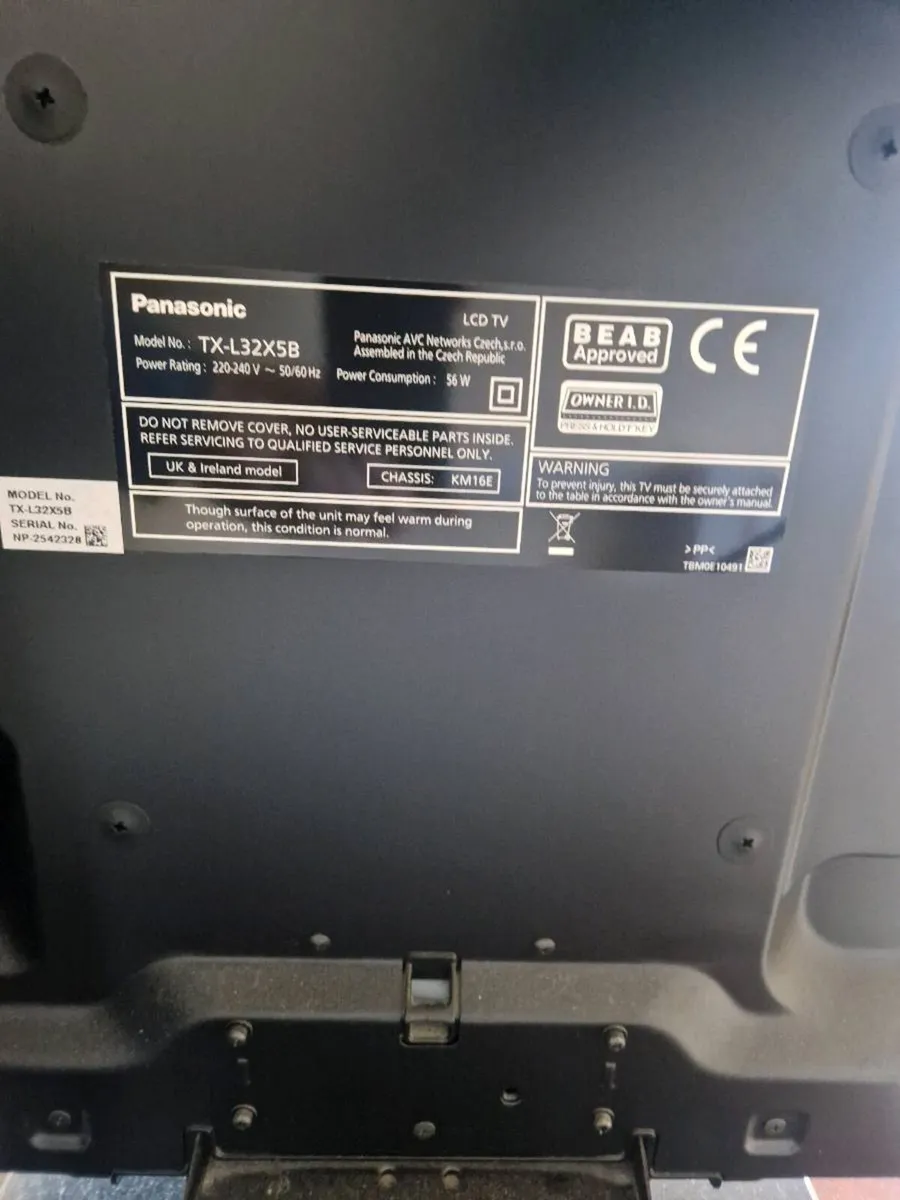 32 inch Panasonic Tv - Image 3