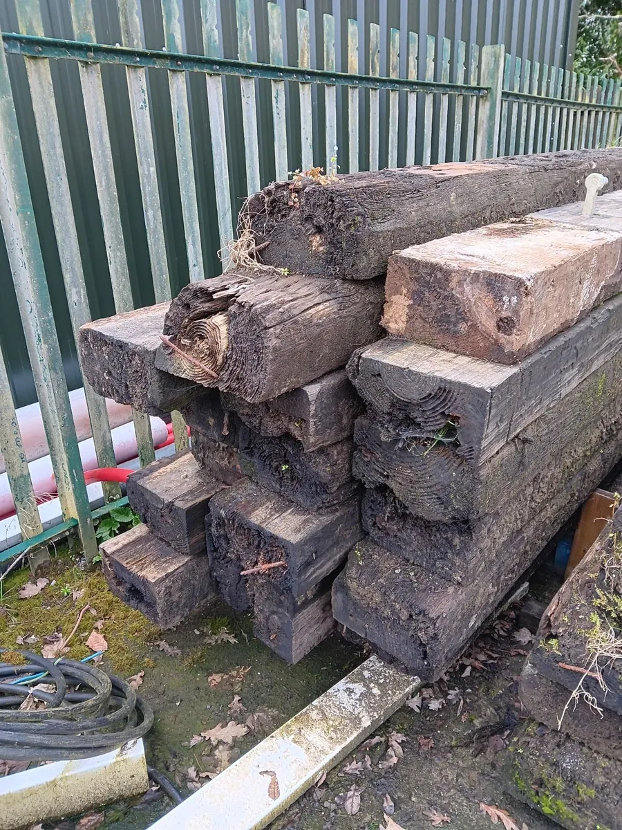 Used railway sleepers - Image 2