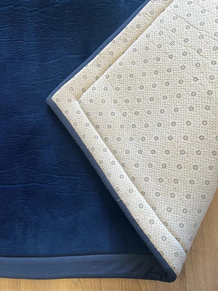 Navy blue wipeable play mat - Image 4