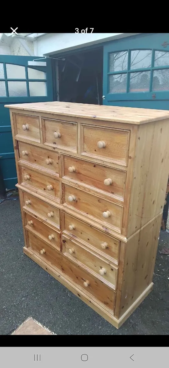 Pitchpine banknote drawers - Image 2