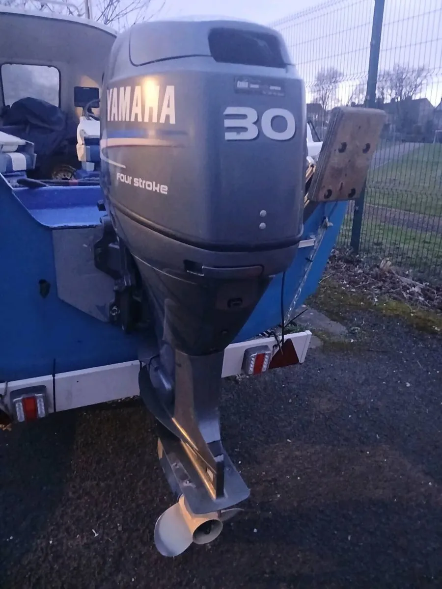 Yamaha 30hp 4 stroke outboard - Image 1