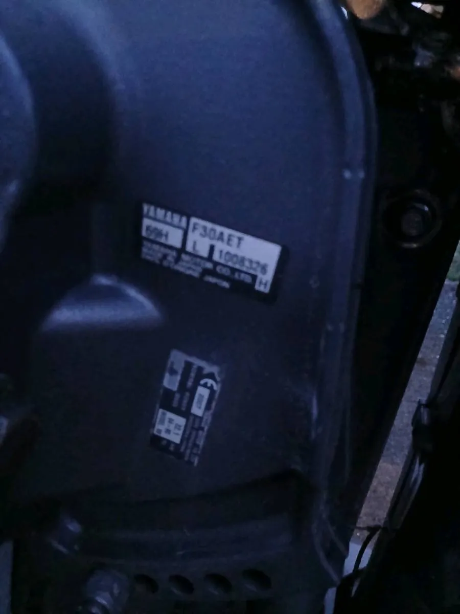 Yamaha 30hp 4 stroke outboard - Image 3