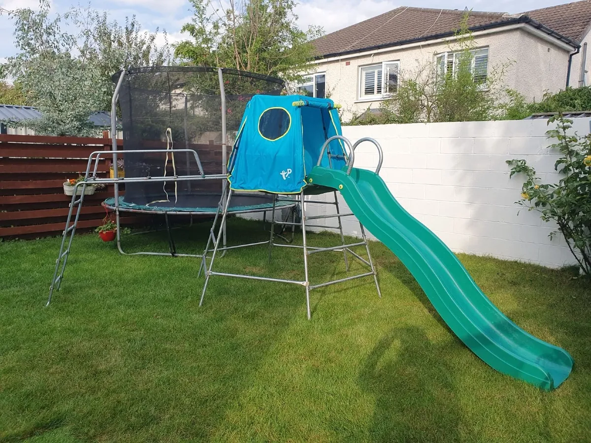 TP Climbing Frame & Slide - Image 1