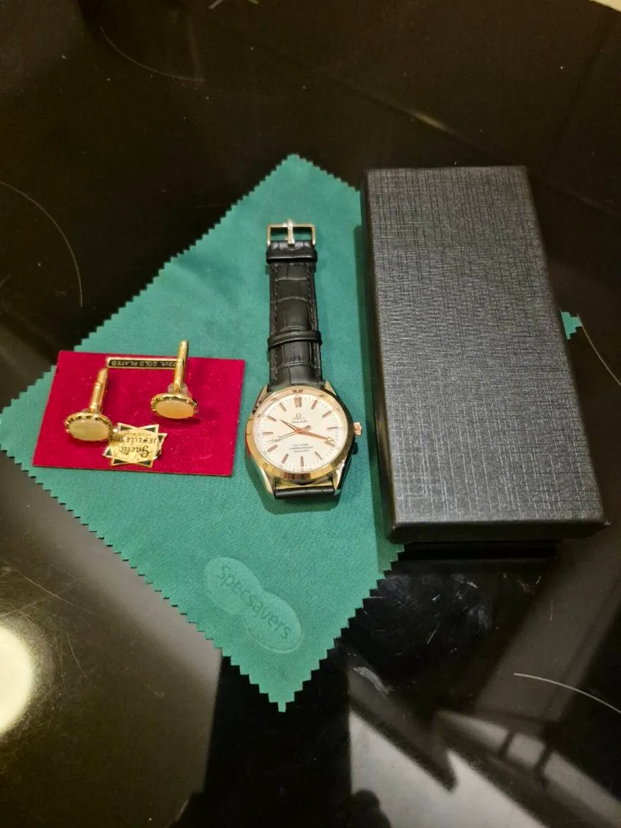 Omega gents watch set - Image 1