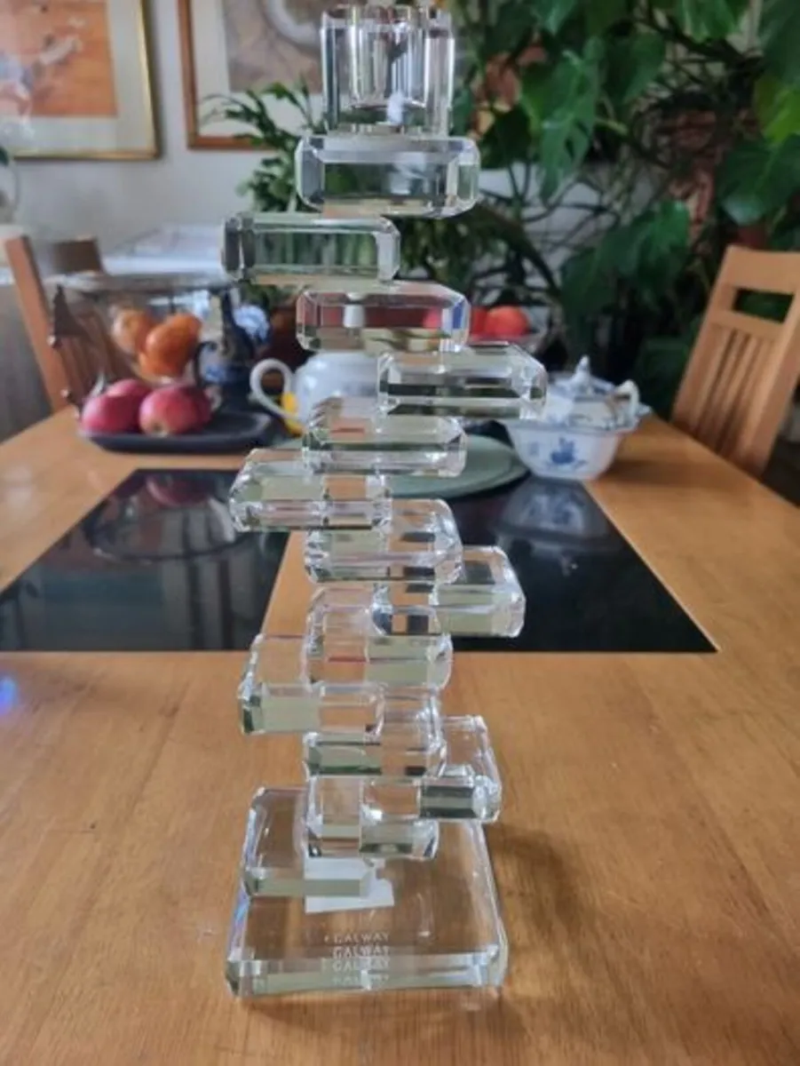 Galway Living Glass Candle Holder - Image 1