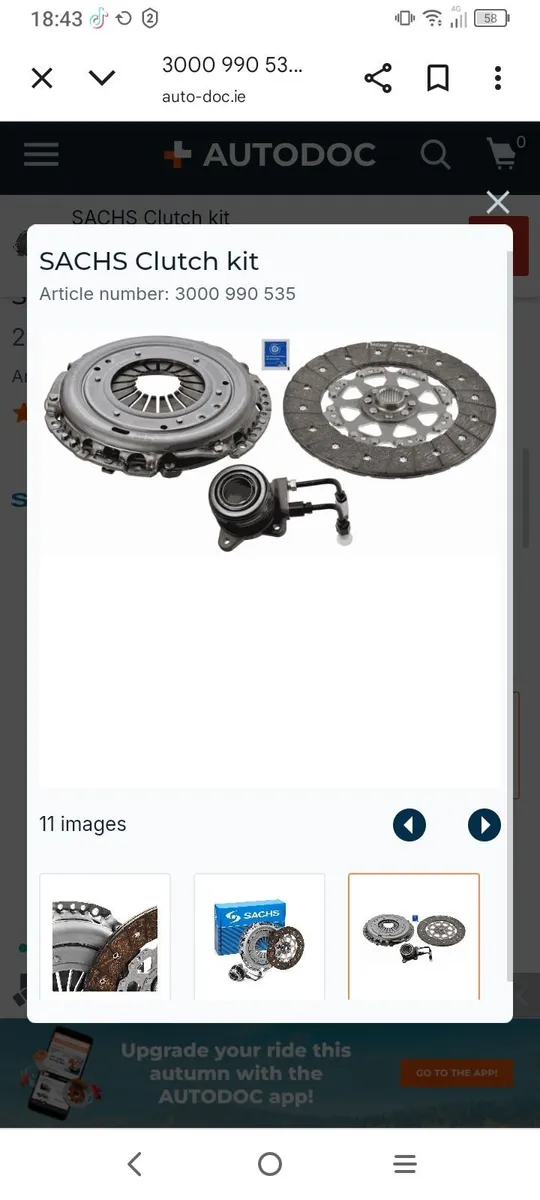 Kia Hyundai clutch kit - Image 2