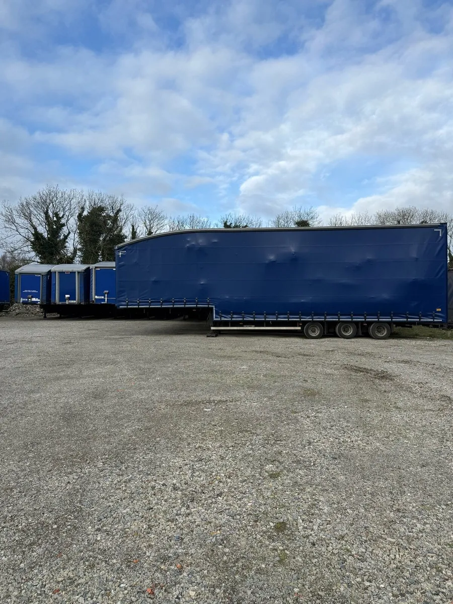 Curtain sided trailers - Image 1