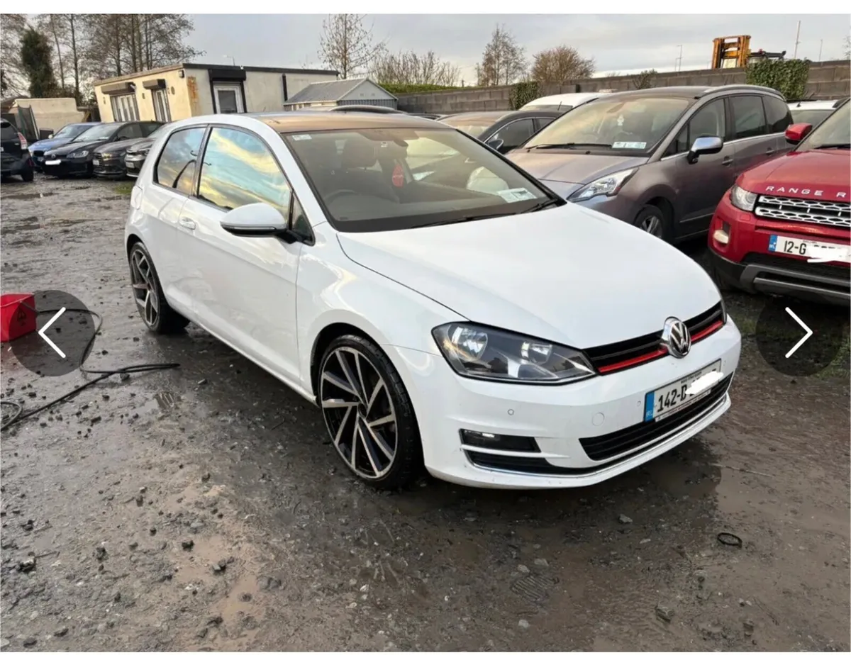 142 Vw Golf 1.6 Tdi Highline Drive Away Trade Sale - Image 1