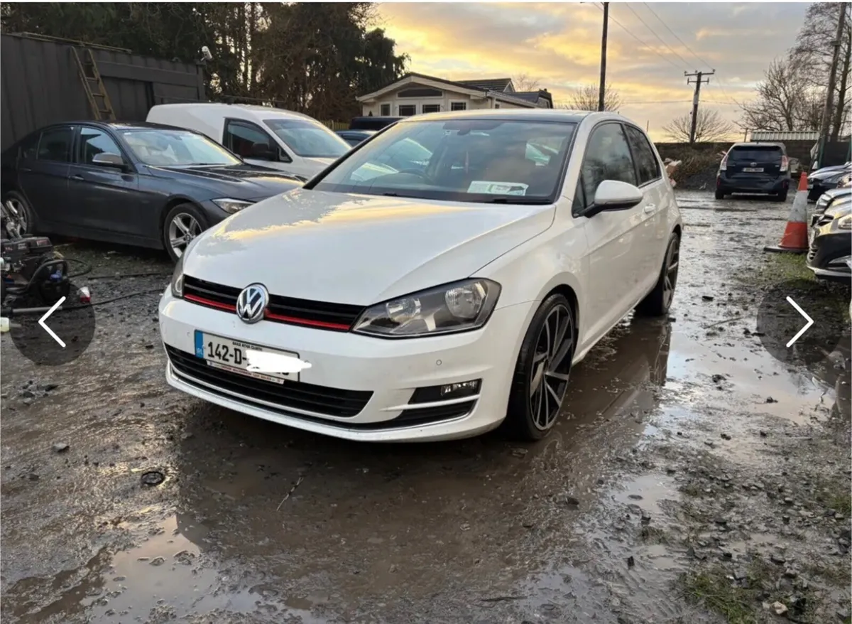 142 Vw Golf 1.6 Tdi Highline Drive Away Trade Sale - Image 2