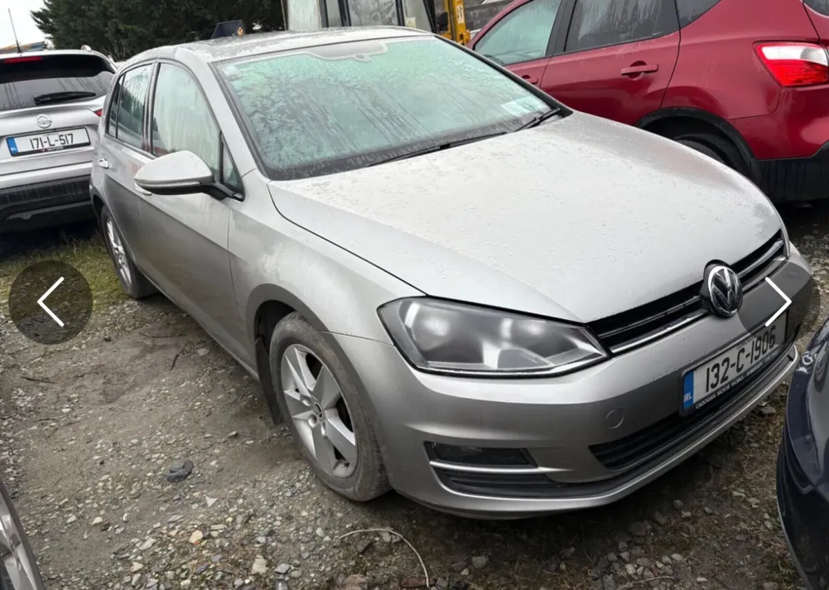 2013 Vw Golf 1.6 Tdi only 161 kms - Image 1