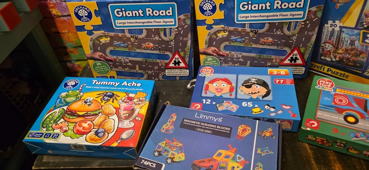 2 x Big road Jigsaw, Puzzle, Games - Image 3