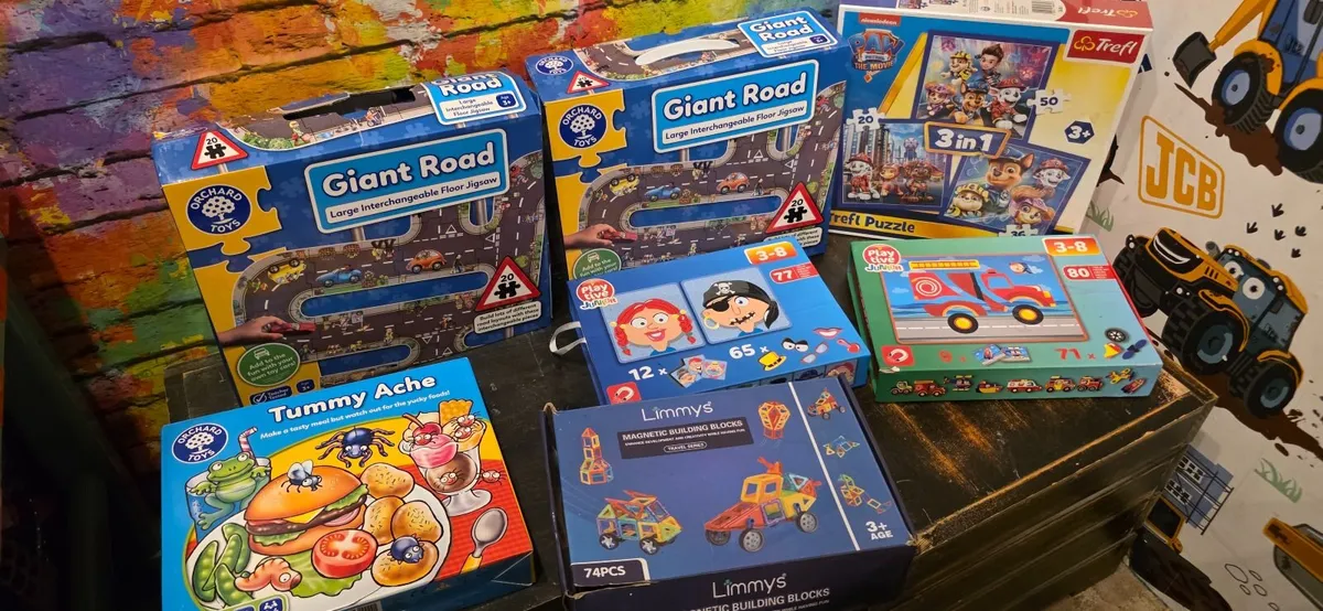 2 x Big road Jigsaw, Puzzle, Games - Image 1