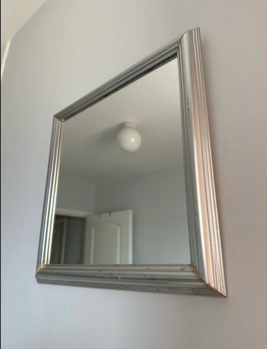 Wall mirror 36 x 36 cm. - Image 3