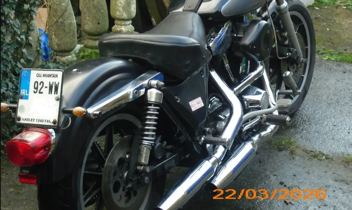 HARLEY DAVIDSON 1992 80cu in. FXRS LOWRIDER conv. - Image 4
