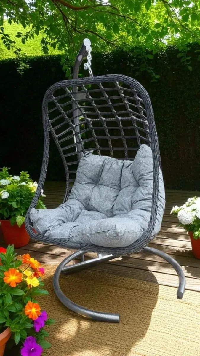 Hanging Egg Chair garden chair brand new XL size - Image 2