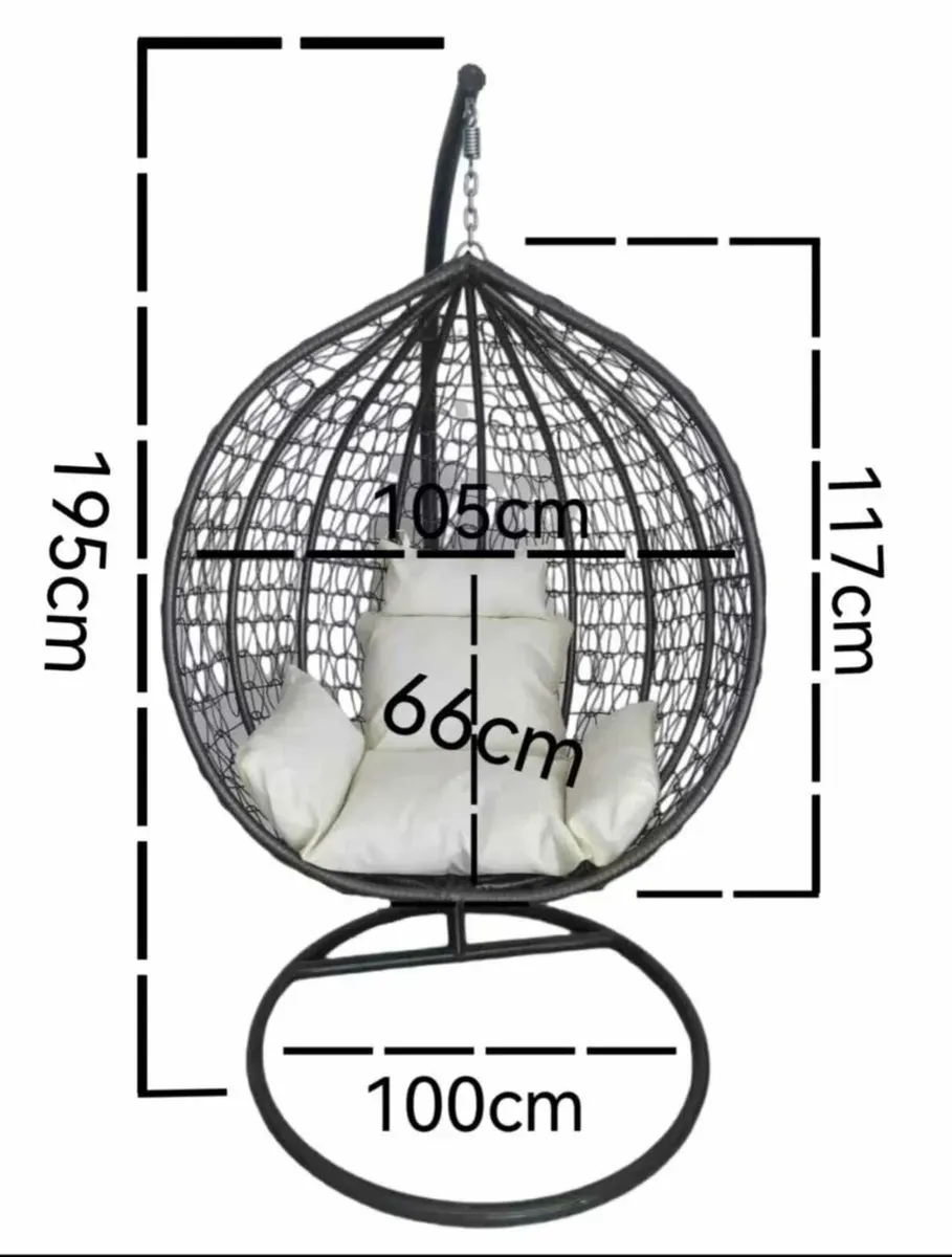 Egg chair swing chair brand new - Image 4