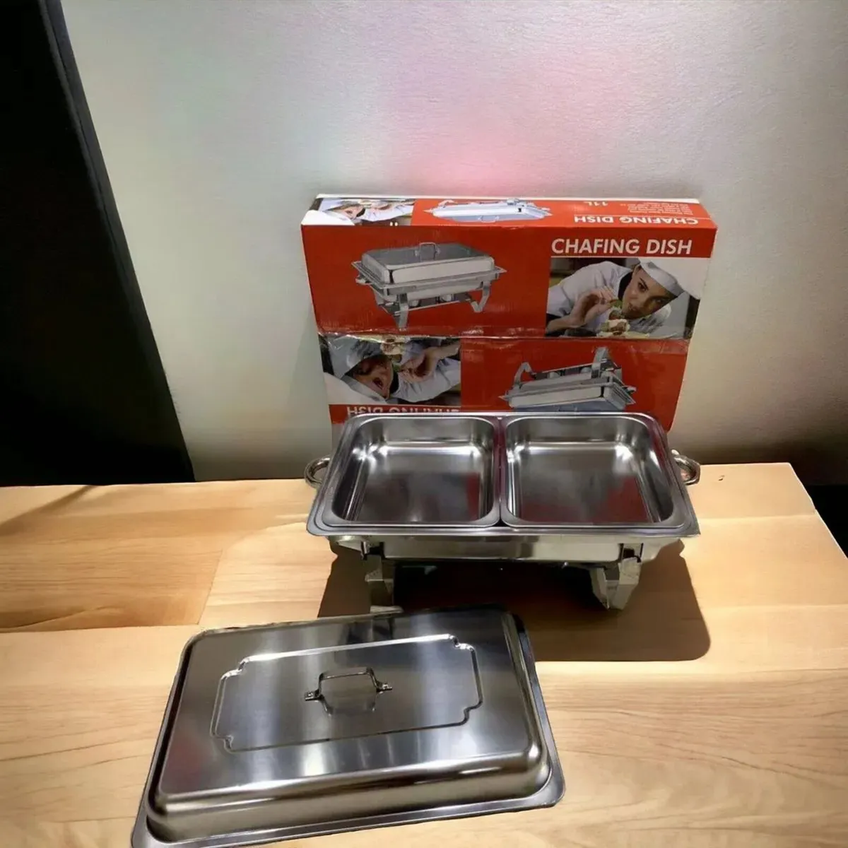 11 Litre buffet Chafing Dish brand new - Image 2