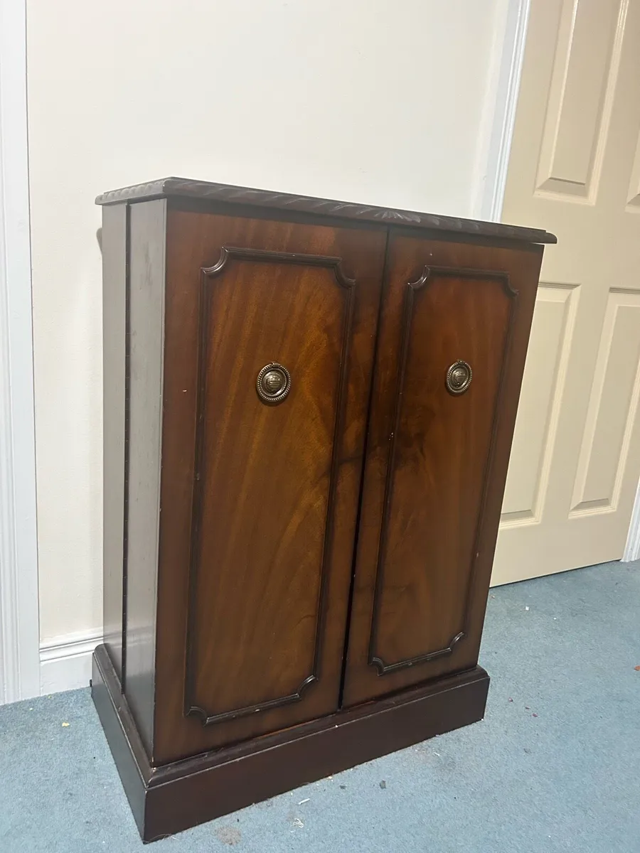 solid wood cabinet - Image 1