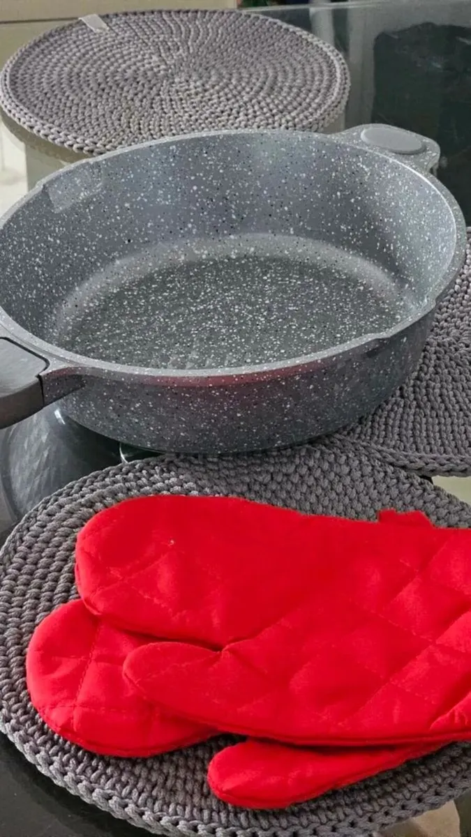 Cookware pot set marble - Image 2