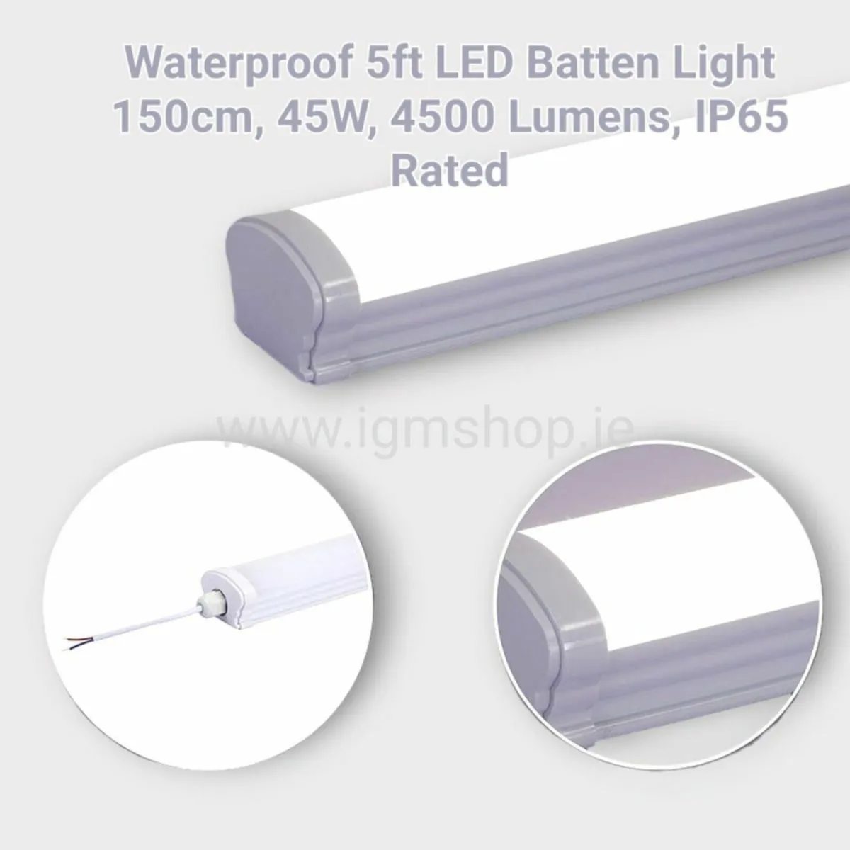 Garage 5 ft LED Batten Light foot - Image 4