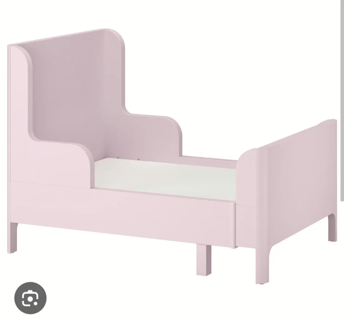 Ikea pink extendable bed - Image 1