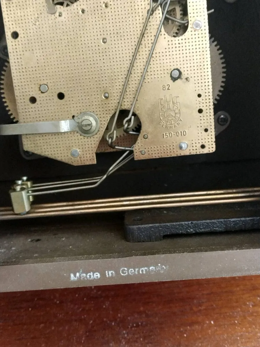 Vintage German HERMLE mantle clock - Image 3