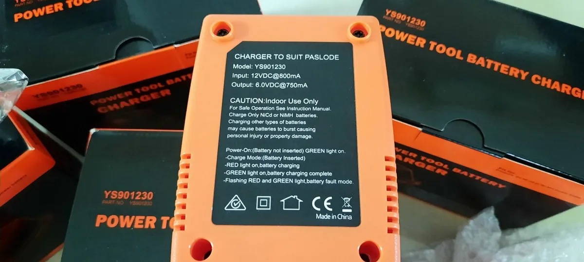 Power Tool Paslode Replacement Battery Chargers - Image 3