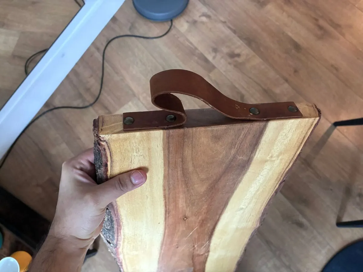 Natural Wood Chopping Board - Brand New Unused - Image 2