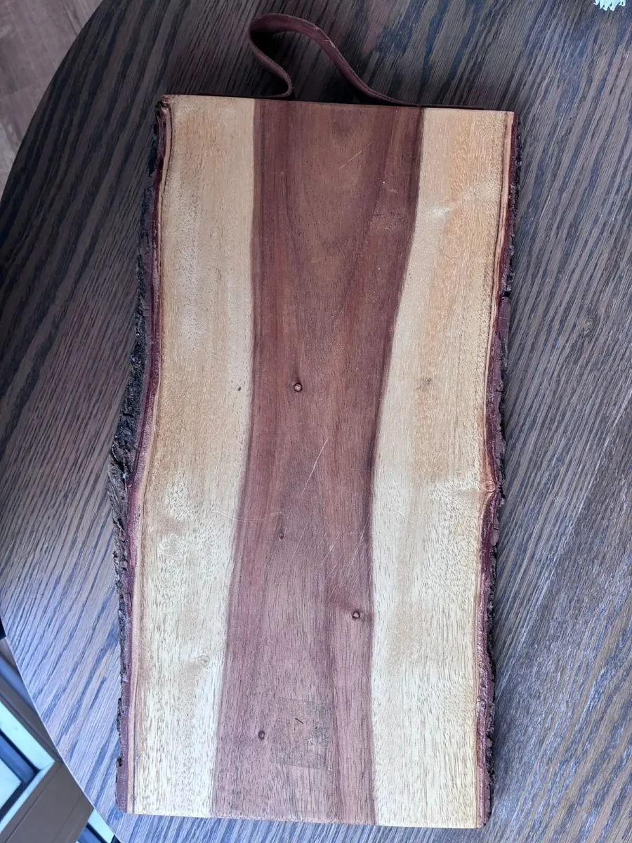 Natural Wood Chopping Board - Brand New Unused - Image 1