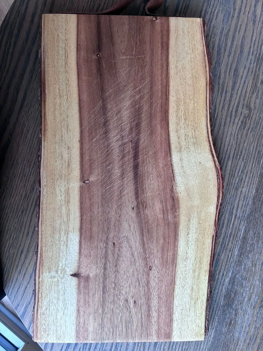 Natural Wood Chopping Board - Brand New Unused - Image 3