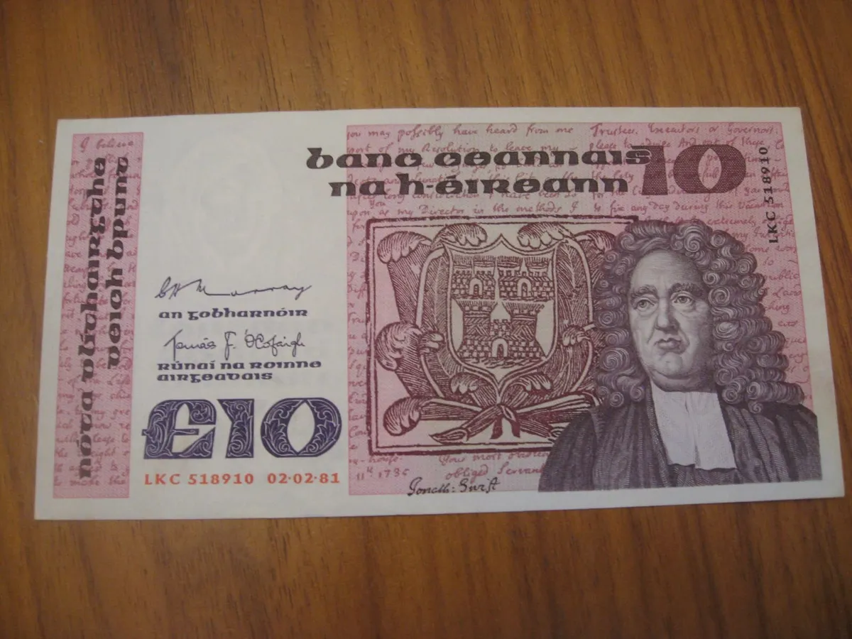 10 Punt B Series Notes - 90 Euros Each - Image 1