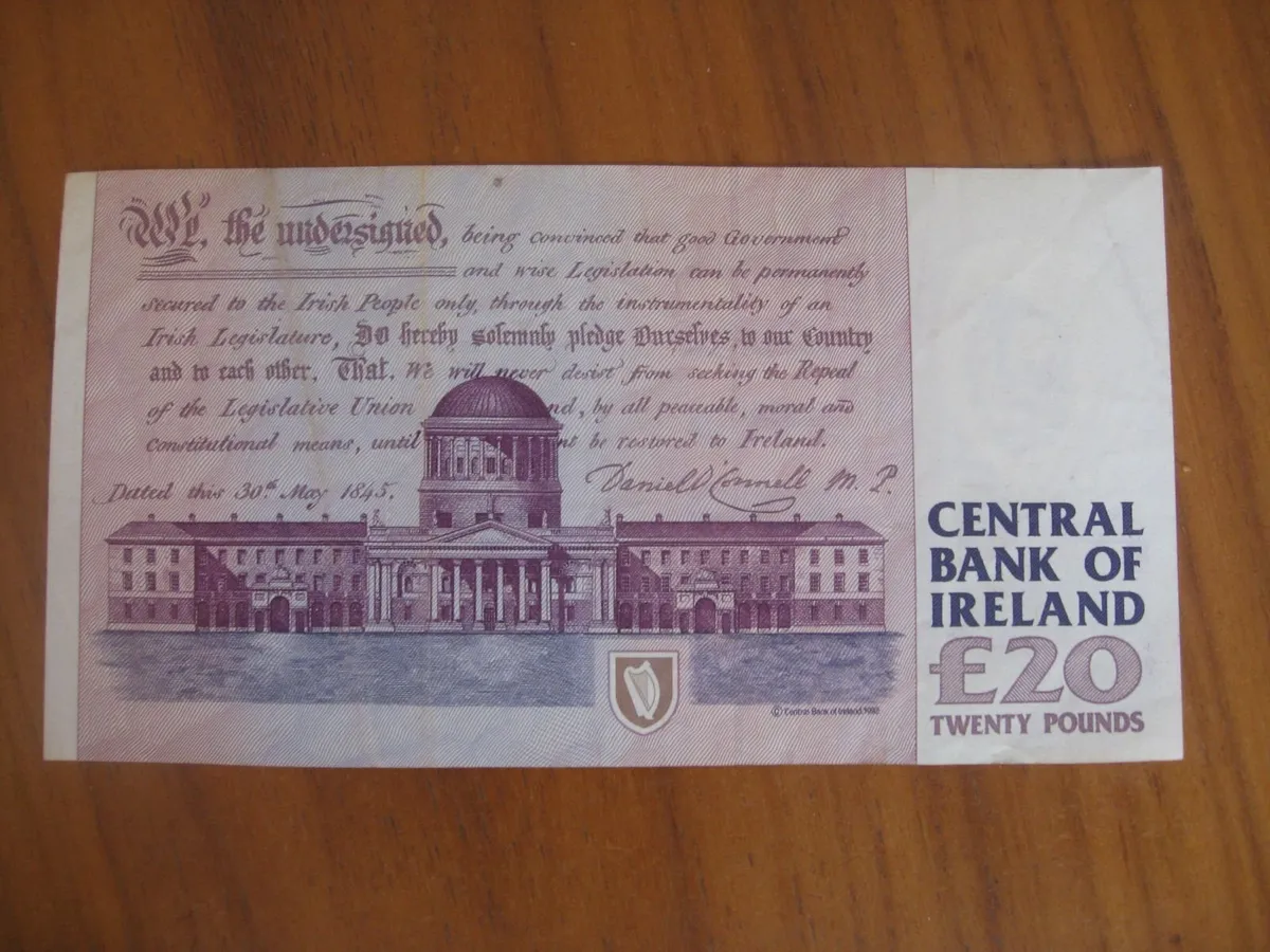 20 Pound C Series Replacement Note - 85 Euros - Image 2