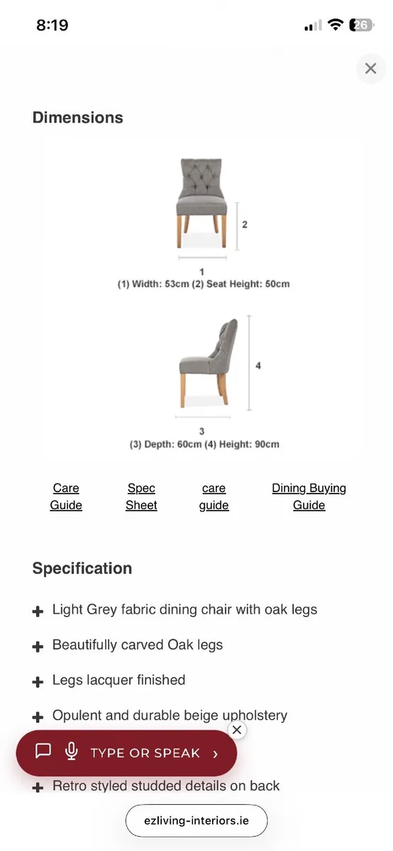 Dining Table and Chairs - Image 2