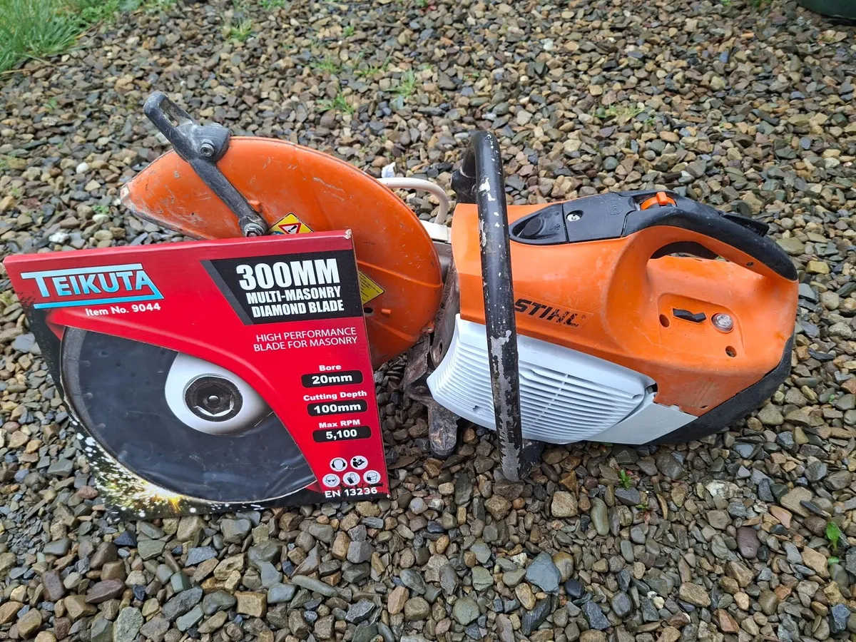 Stihl TS410 Consaw "Serviced" - Image 1