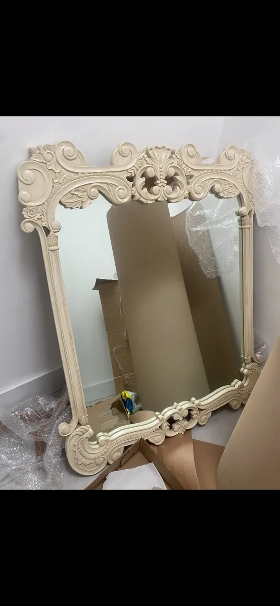 Large Ornate Mirror - Image 3