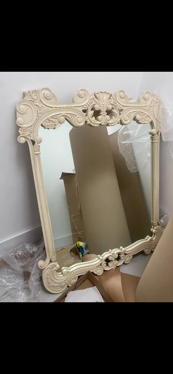 Large Ornate Mirror - Image 4