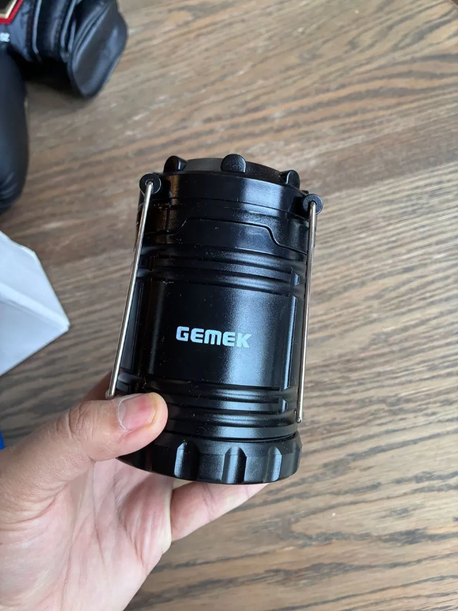 2 x Camping Lights Battery Powered - like new - Image 1