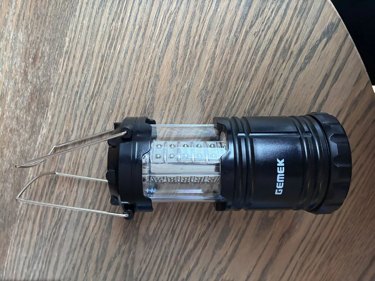 2 x Camping Lights Battery Powered - like new - Image 2