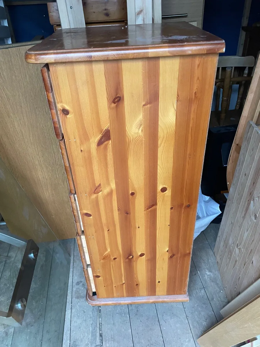 Large tall boy chest of drawer - Image 2