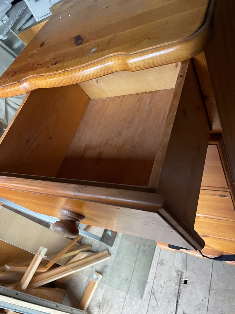 Large tall boy chest of drawer - Image 4