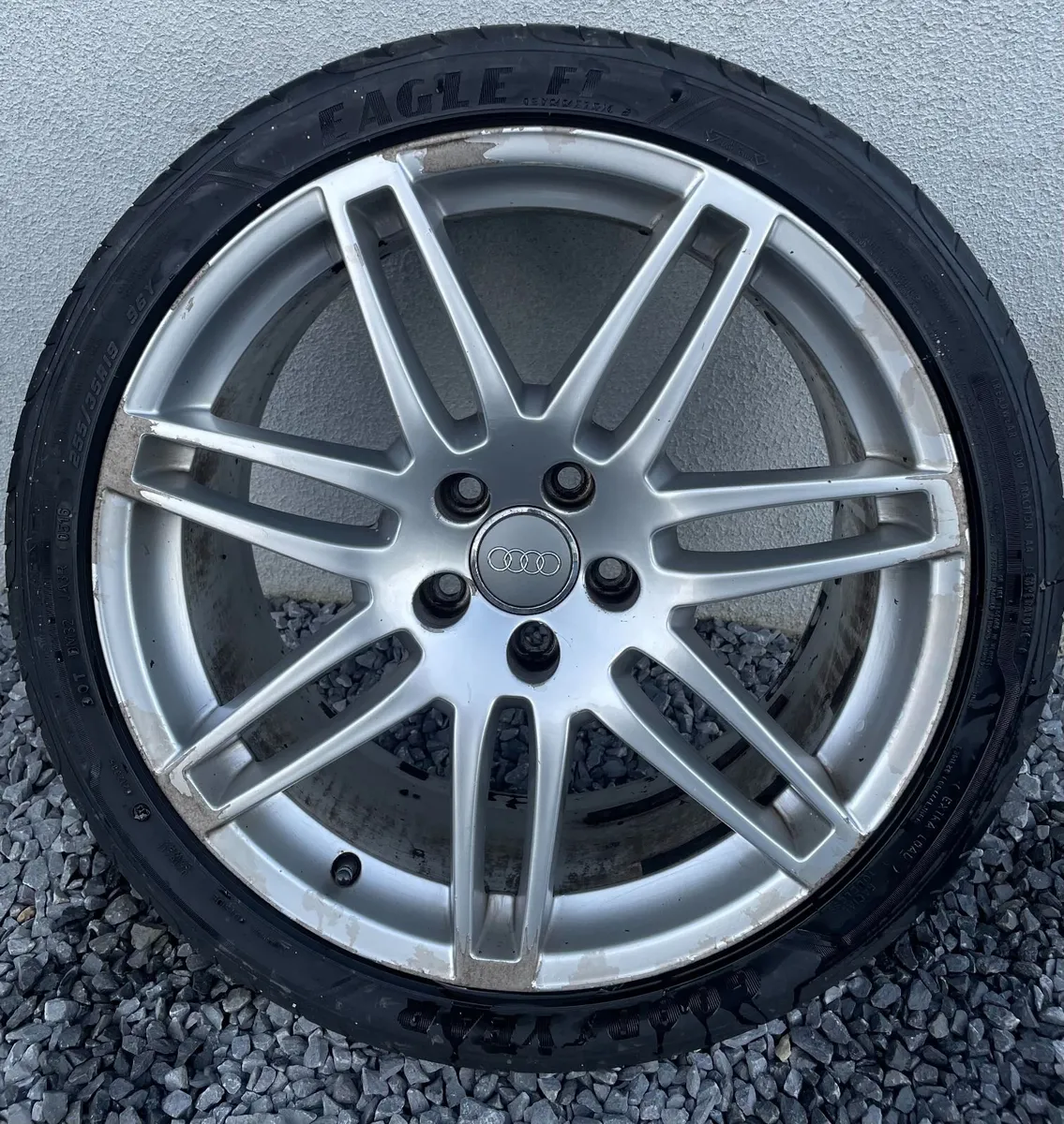 Genuine 19 inch OEM Audi A6 Le Mans Alloy Wheels - Image 4
