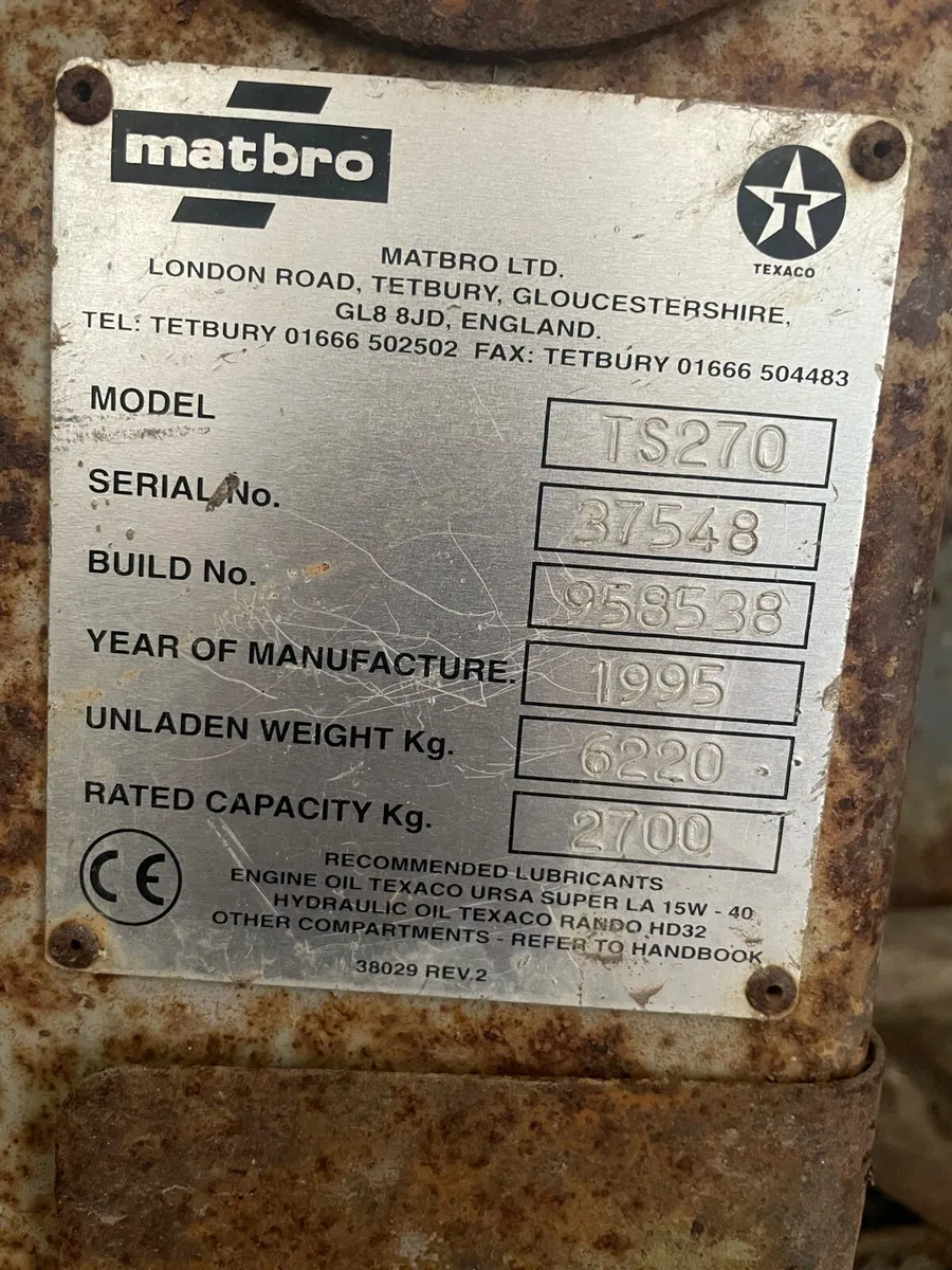 MATBRO TS270 (7METER REACH) - Image 3