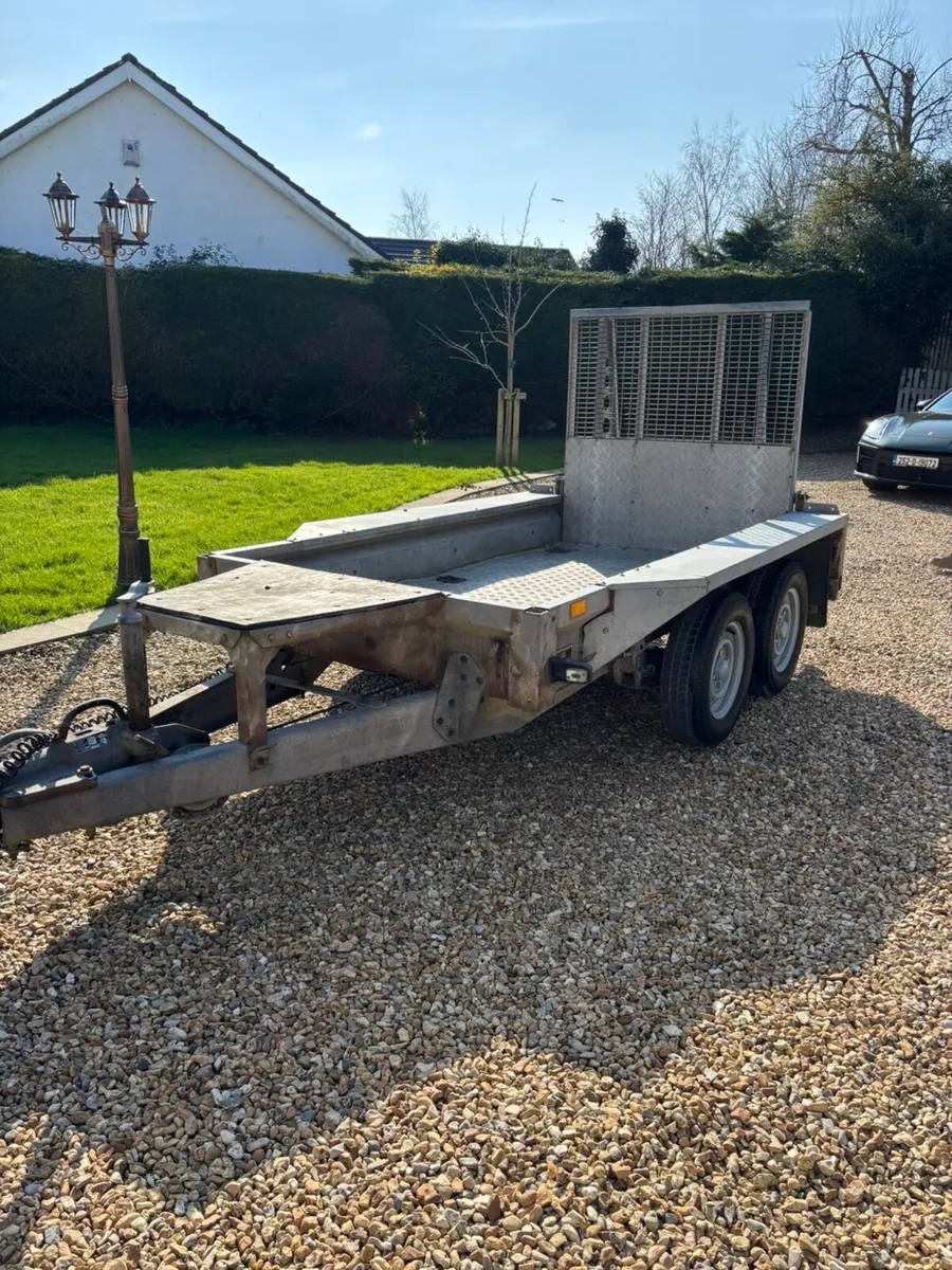 Ifor Williams 8x4 Plant Trailer - Image 1