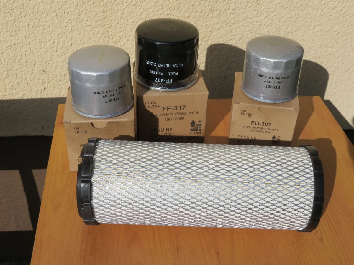 Oil/Air/Fuel Filters for mini digger - Image 1