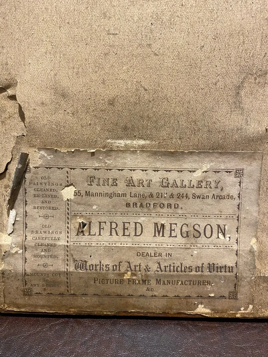 Set of 4 antique pictures - Image 4