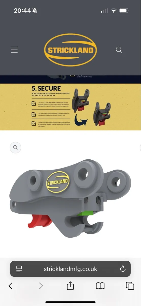 New Strickland quick Hitch - Image 2